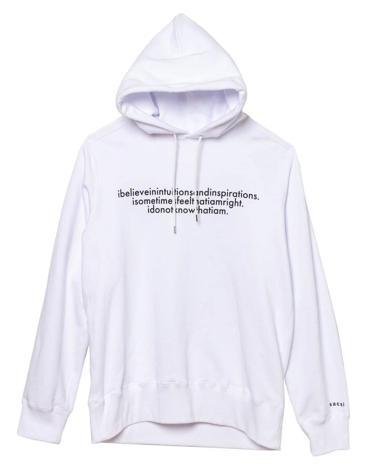 s2c55　sacai アインシュタイン Tシャツ ホワイト サイズ2 WNY.jpg
