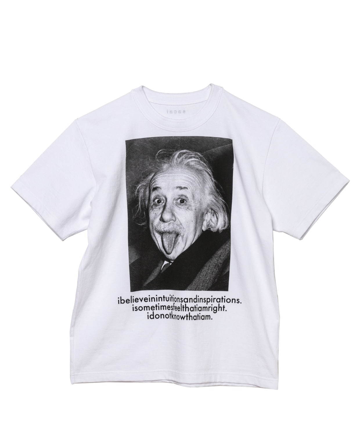 sacai　2020AW Einstein T-Shirt アインシュタインT