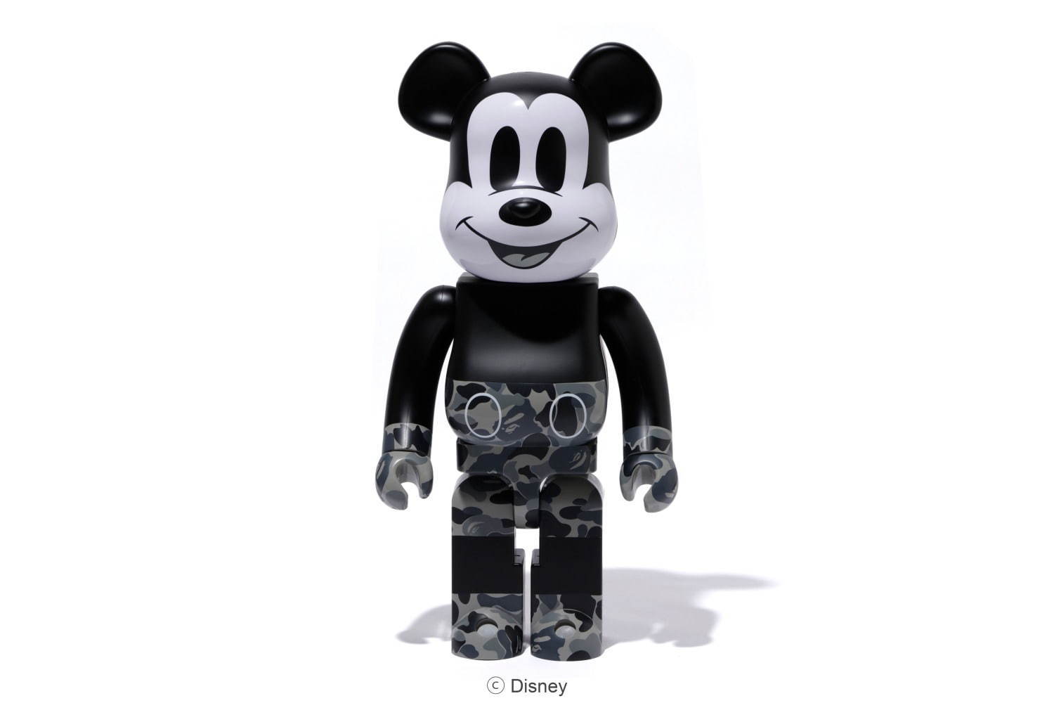 BE@RBRICK BAPE MICKEY MOUSE MONOTONE