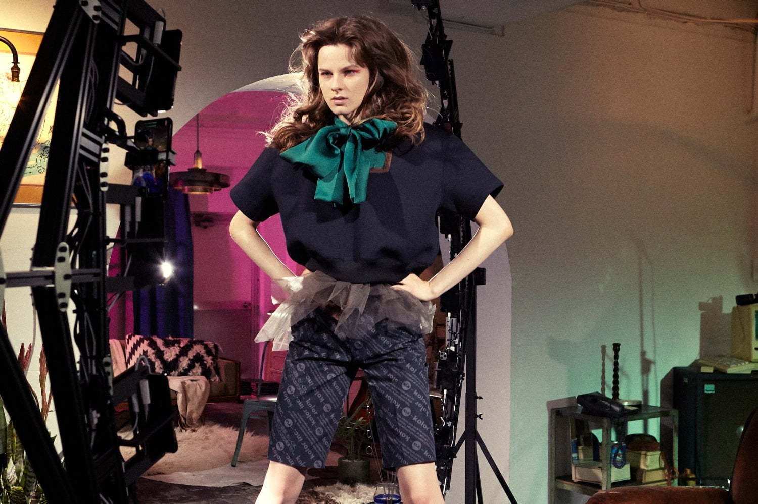 カラー 2021年春夏ウィメンズコレクション、“心地の良い違和感”を残して