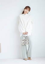 田中みな実が魅せるスナイデル2020年秋の新作、人気の華奢見せリブニットやボウタイシャツワンピ｜写真7