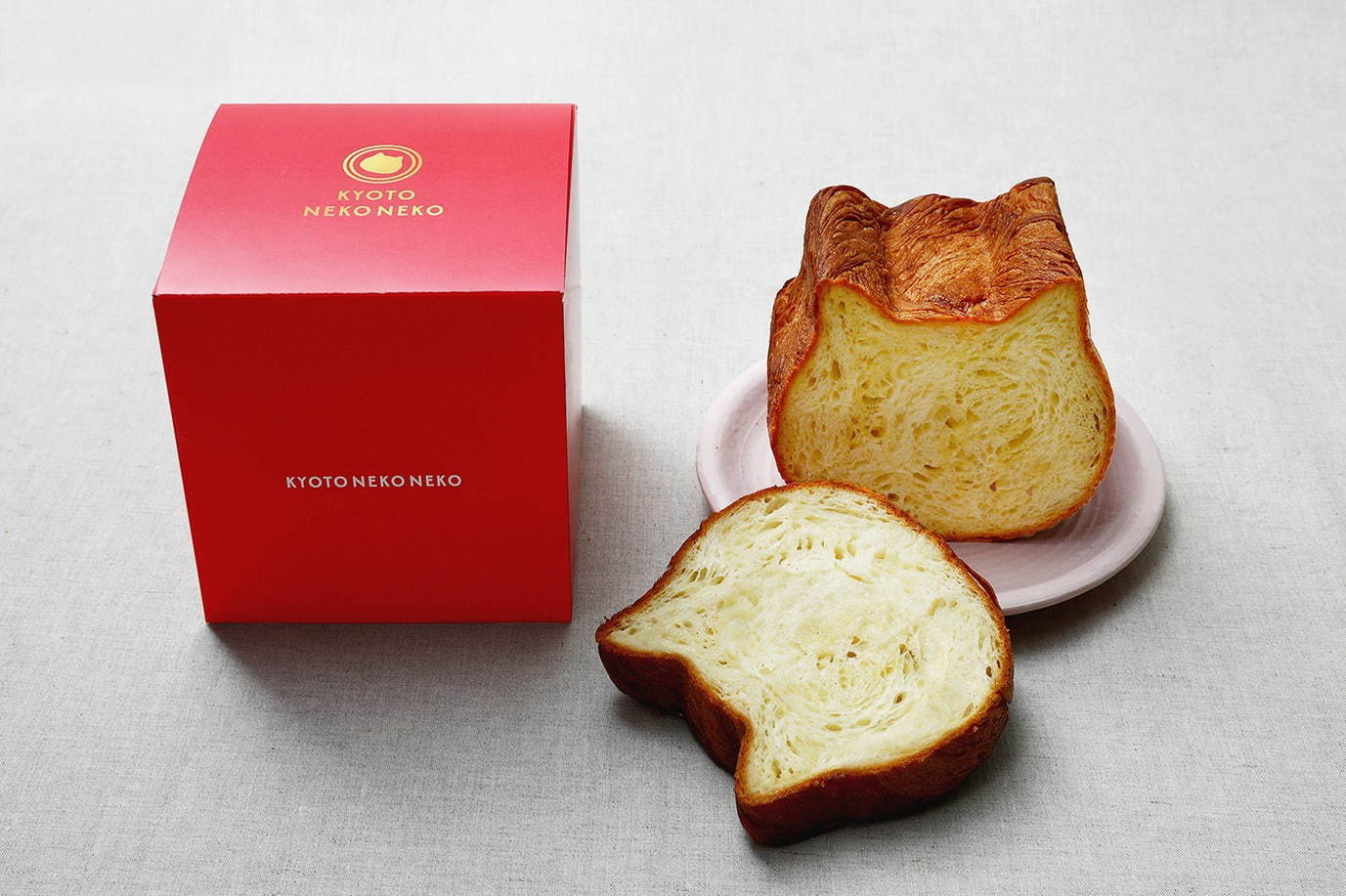 【ごえんをまねきねこねこ】京都ねこねこ食パン 1本 1,200円＋税