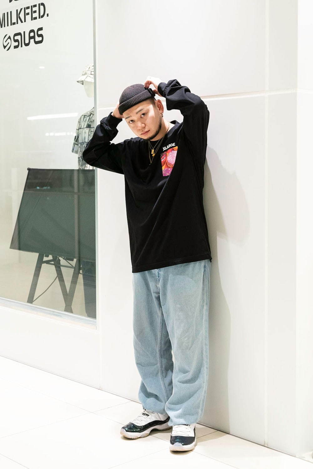 ＜カリフ＞XLARGE L/S POCKET TEE GRUB SLANTED OG 7,150円(税込)