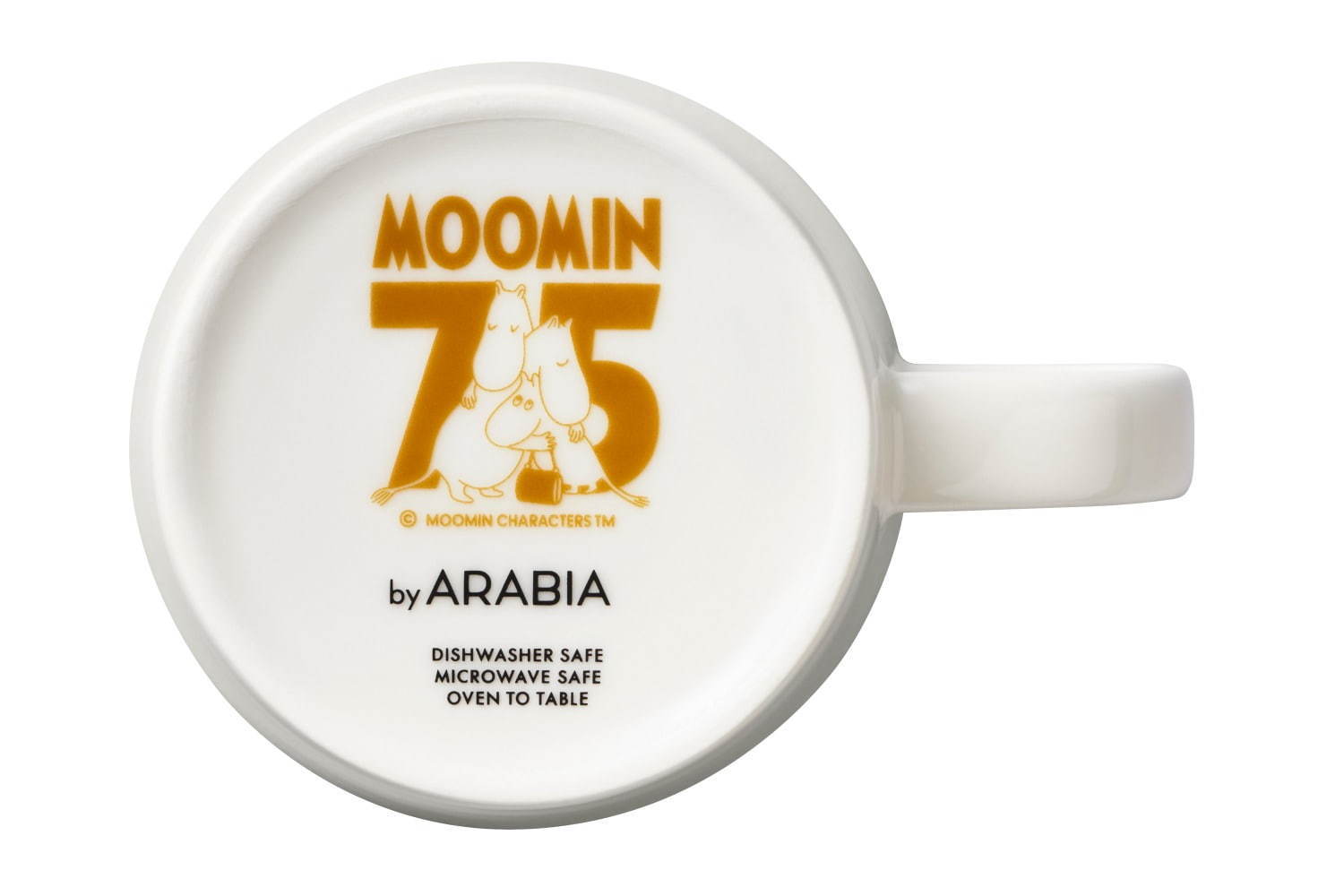 新品　75周年　モラン　ムーミン　アラビア　マグカップ