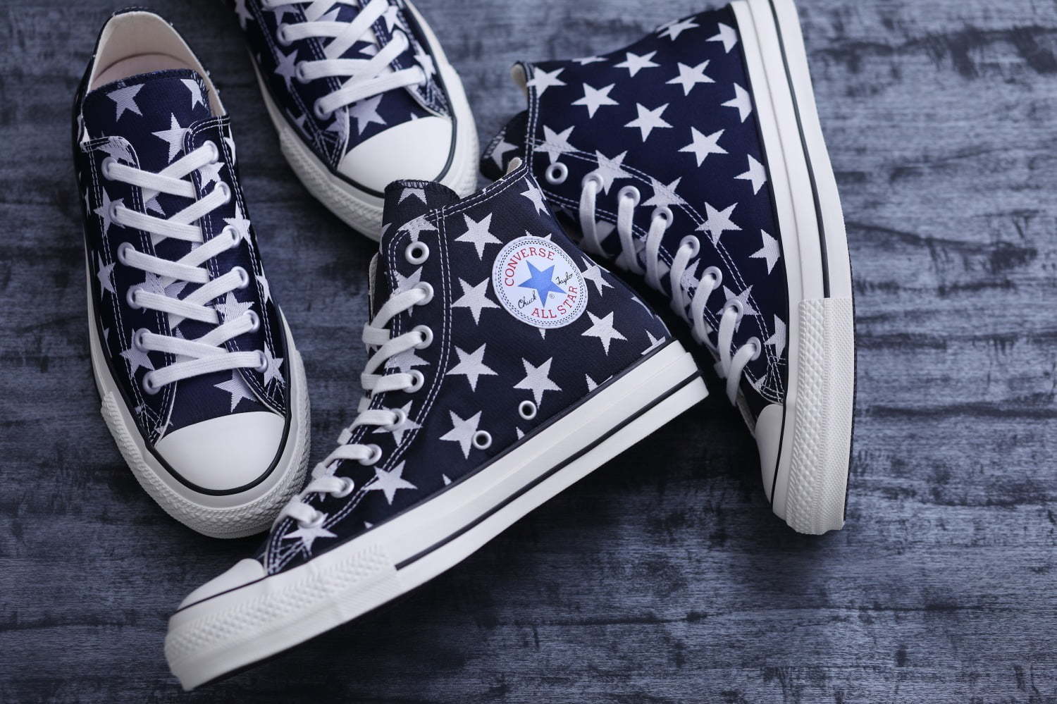 コンバース  converse 星柄 スカート ホワイト