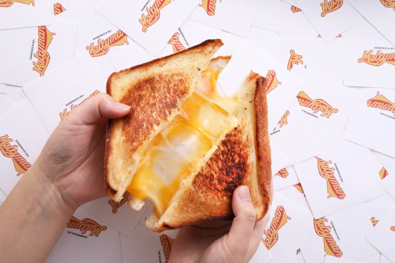 “幻の”グリルドチーズサンドイッチ「Meltyman」京橋エドグランに、カリカリパン×とろ～りチーズ｜写真1