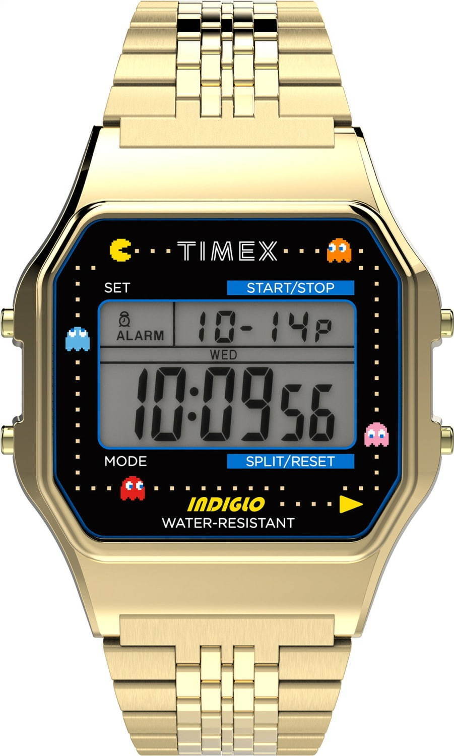 タイメックス×パックマンのコラボ腕時計、各種パックマンモチーフやゲーム音アラーム｜写真4