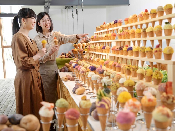 “スイーツのようなポテトサラダ”「ポテサラジェラート」北海道・星野リゾート トマムで全100種提供｜写真2