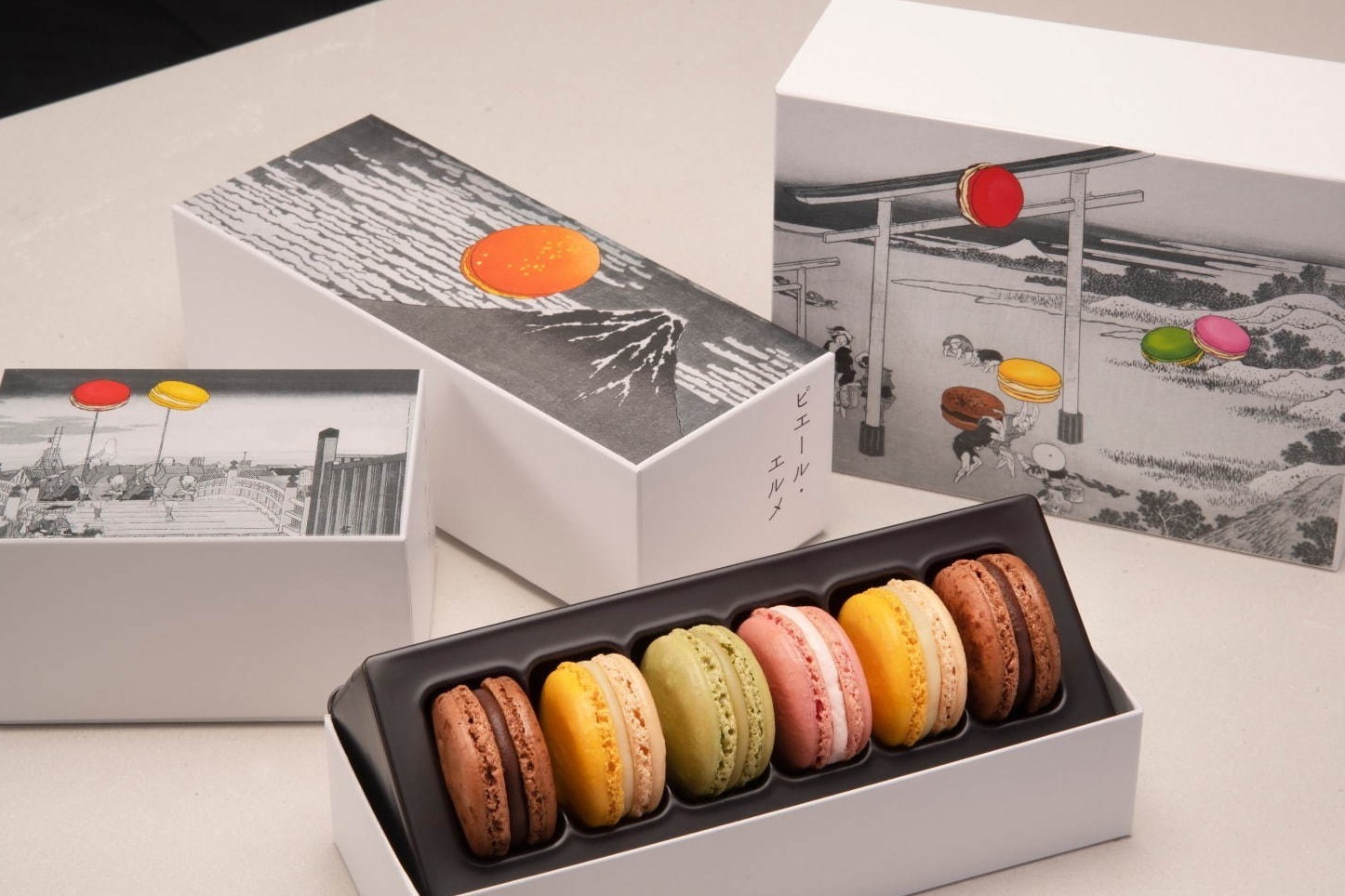 おにぎり｜「Made in ピエール・エルメ」グランスタ東京に、マカロンほか日本料理店コラボのおにぎりや弁当も