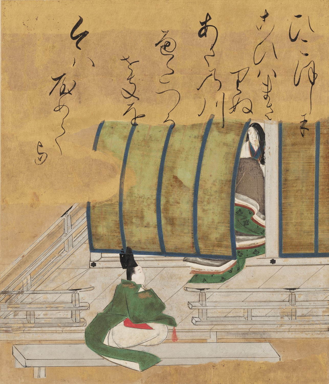 伝俵屋宗達《伊勢物語図色紙 彦星》江戸時代 石橋財団アーティゾン美術館蔵