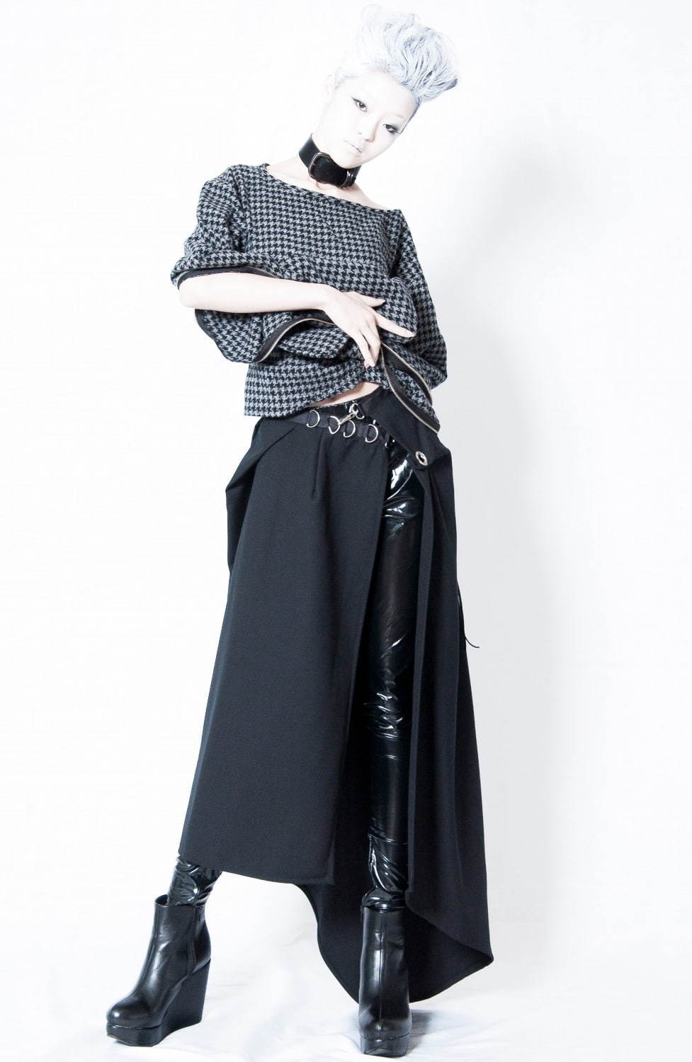 sale！alice auaa アシンメトリースカート 即完売 アリスアウアア-