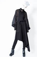 アリスアウアア 2020年秋冬コレクション - 記憶の手触り、波打つ時間の襞｜写真24