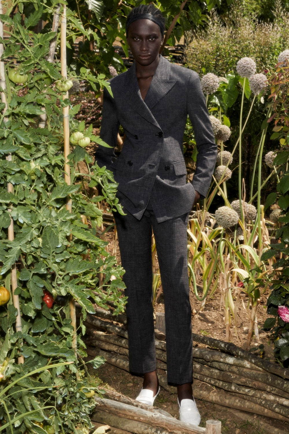 エルマンノ シェルヴィーノ 2021年リゾート｜ ダブルジャケット