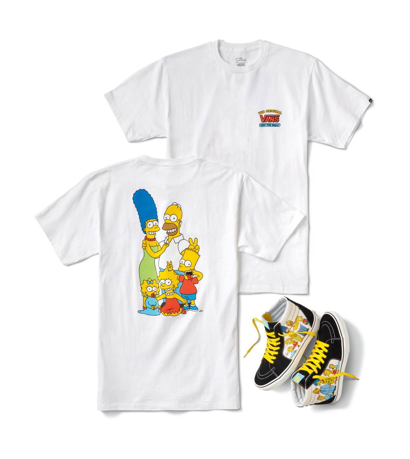 VANS X THE SIMPSONS FAMILY SS(THE SIMPSONS) FAMILY 4,500円＋税
SK8-HI(THE SIMPSONS) 1987-2020 9,000円＋税