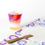 チョーヤの梅体験専門店「蝶矢」花火イメージの“スターマイン梅ウォーター”、紫からピンクに変化｜写真3