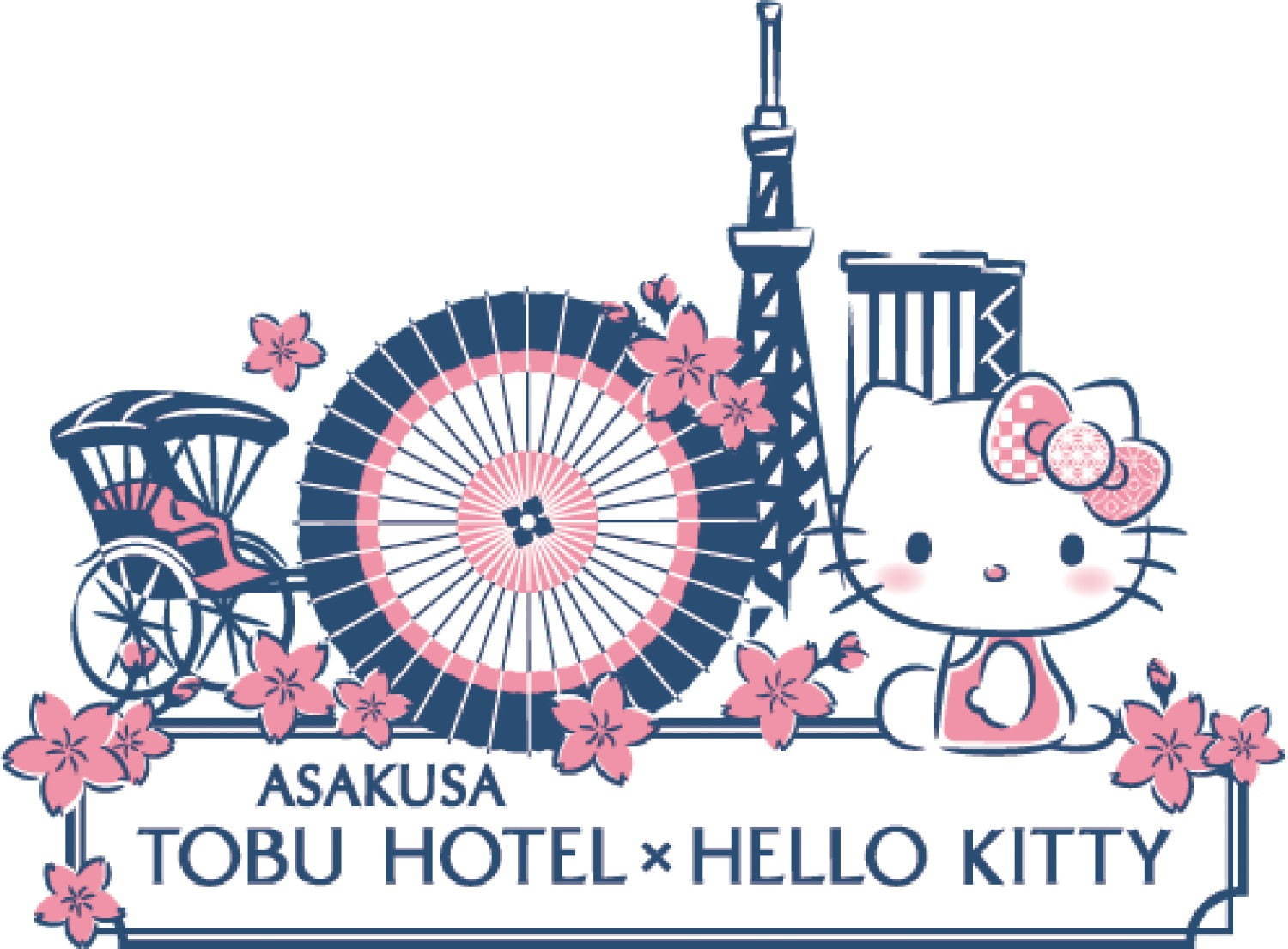 浅草東武ホテルに「ハローキティルーム」誕生 - 桜天女と和モダン、異なる2タイプの客室｜写真3