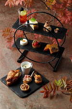 ホテル雅叙園東京の「秋の果実アフタヌーンティー」巨峰、和栗、さつま芋の秋スイーツなど｜写真1