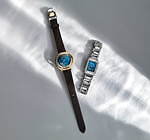 シチズン エル“地球”をイメージした限定ウオッチ、鮮やかなブルーグリーンの文字板｜写真1