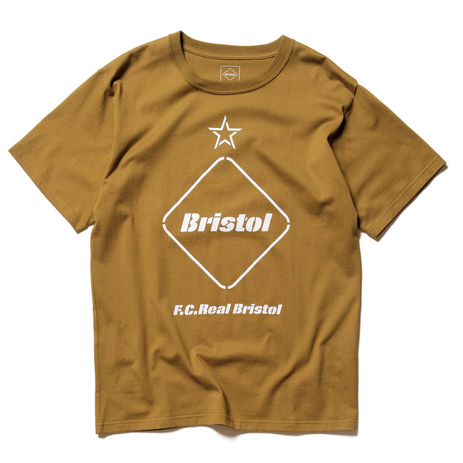 エフシーレアルブリストルの新作Tシャツ、バイアスストライプやステンシル調ロゴをプリント｜写真8