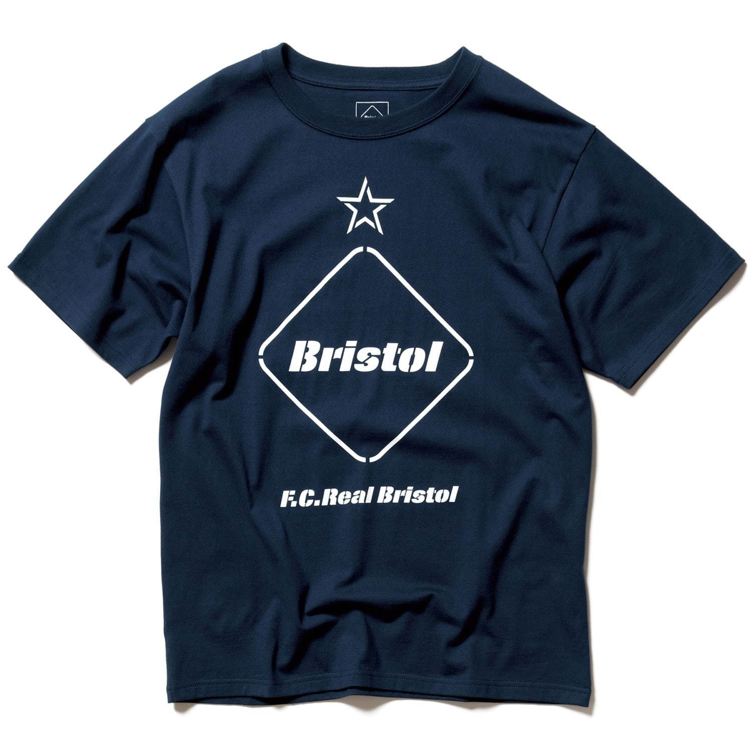 エフシーレアルブリストルの新作Tシャツ、バイアスストライプやステンシル調ロゴをプリント｜写真9