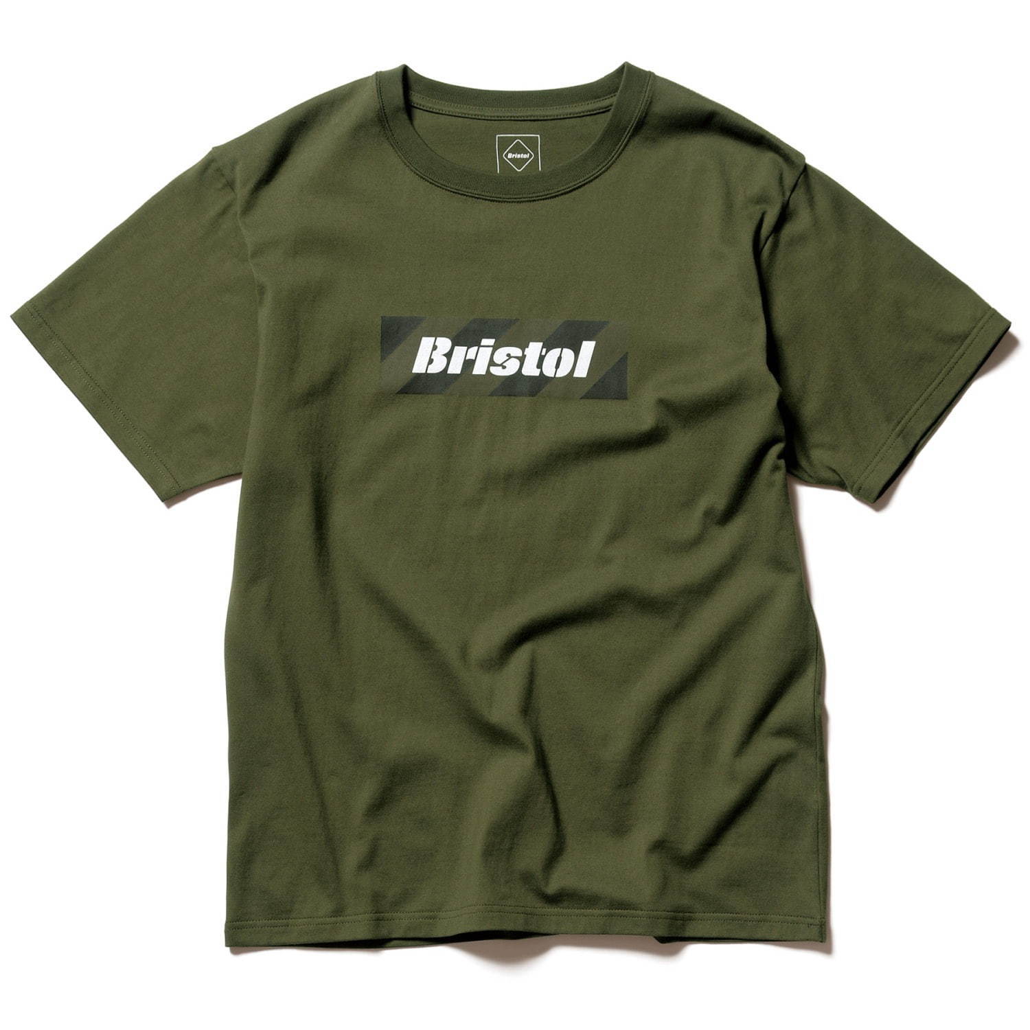 エフシーレアルブリストルの新作Tシャツ、バイアスストライプやステンシル調ロゴをプリント｜写真2