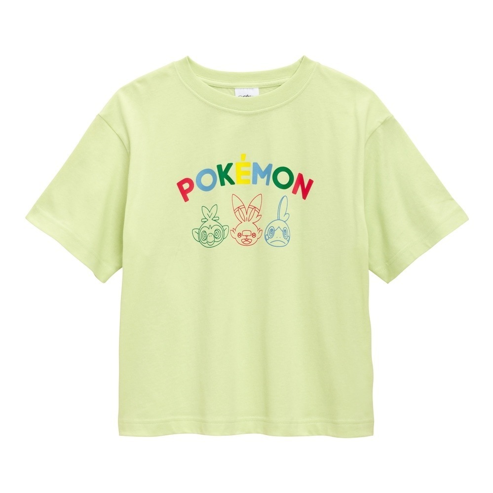 GU×ポケモン“進化”をテーマに第2弾Tシャツ、ピカチュウら人気キャラとガラル地方のポケモンを描く｜写真25