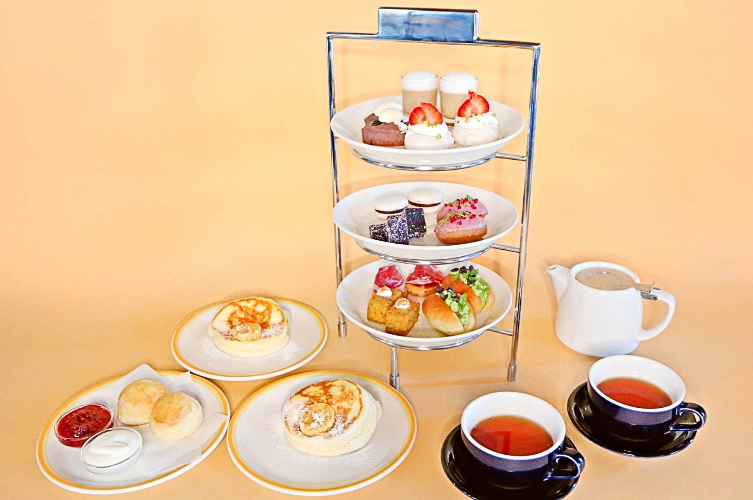 bills 銀座・大阪のアフタヌーンティーが一新、世界の食が楽しめる”贅沢”メニューに｜写真3