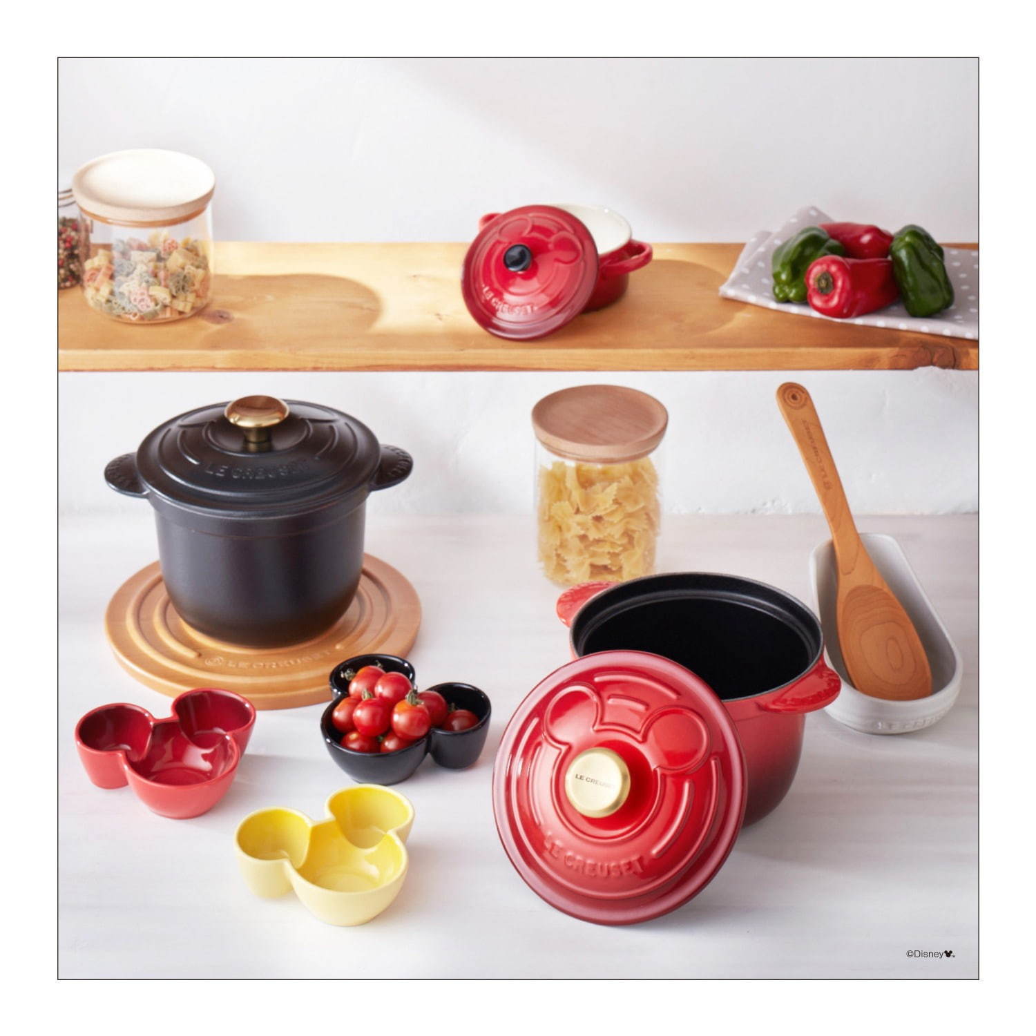 ル・クルーゼ(LE CREUSET) ミッキーマウス｜写真1