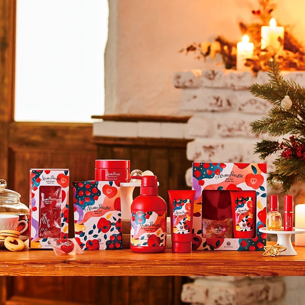 ハウス オブ ローゼ20年クリスマスコフレ＆コスメ“芳醇なアップルティー”の香りのボディケアなど｜写真1