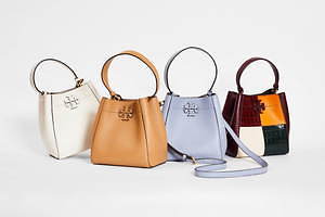 Tory Burch　トリーバーチ　マックグロースモールバケットバッグ