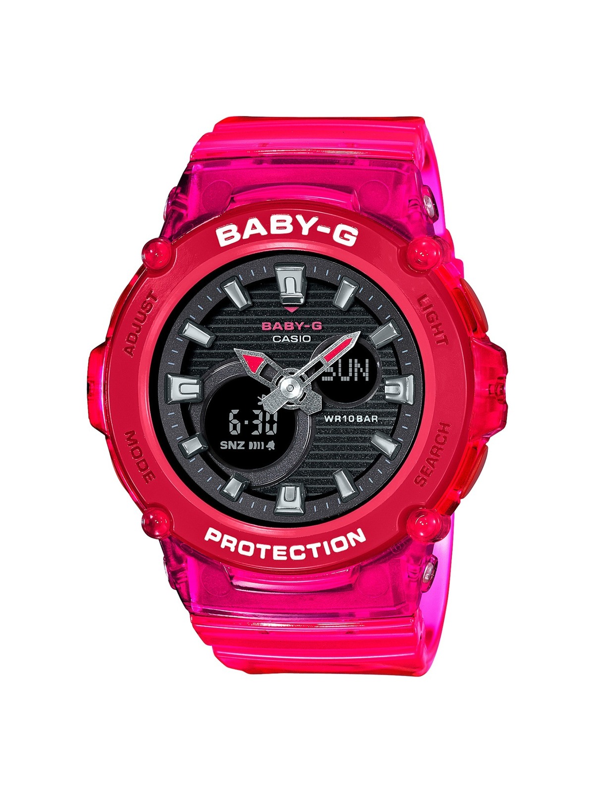 BABY-G、カラフルなスケルトンウォッチ