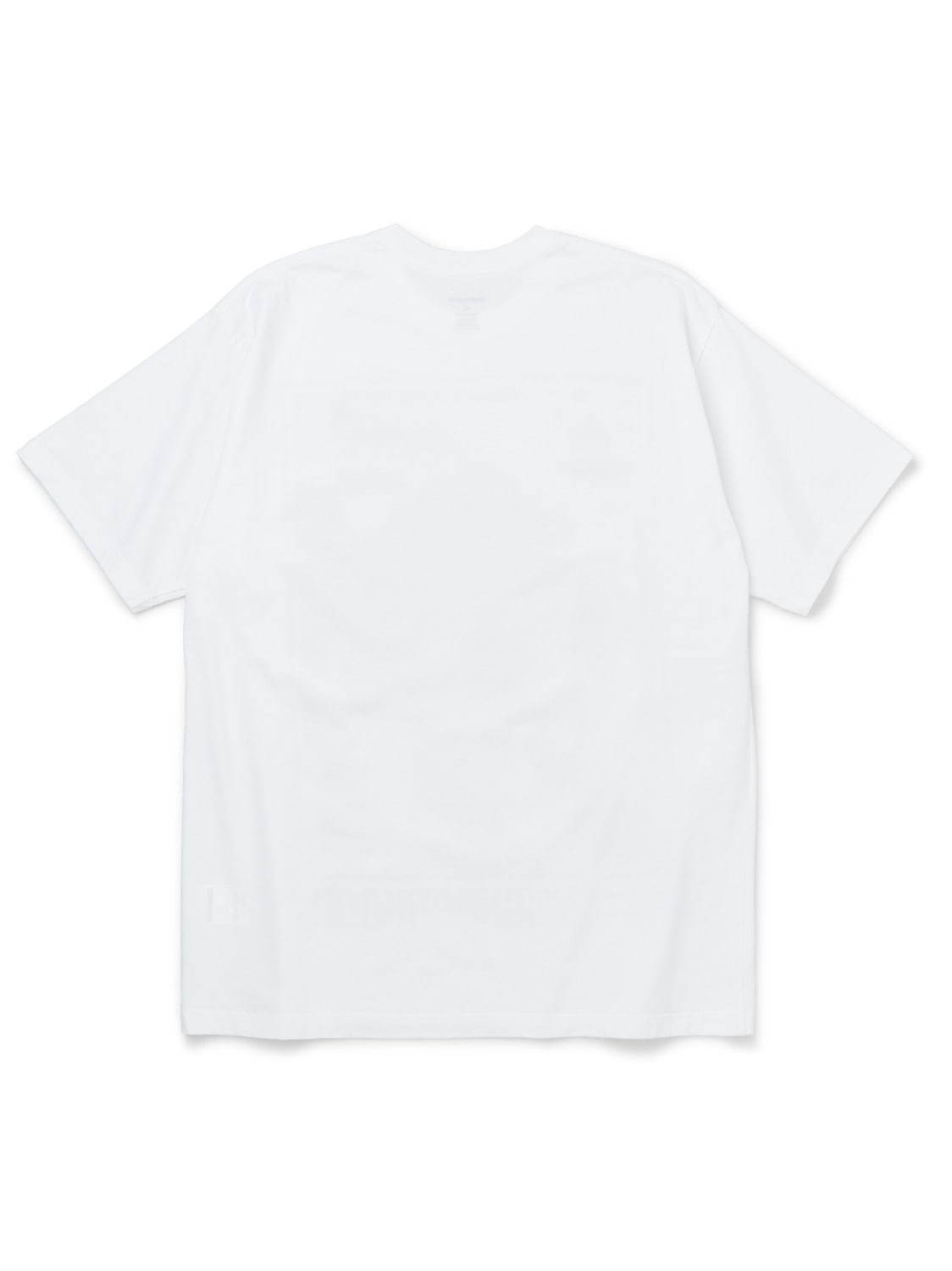 ネイバーフッド×河村康輔のグラフィックTシャツ、コラージュアートを立体的にモノクロプリント｜写真12