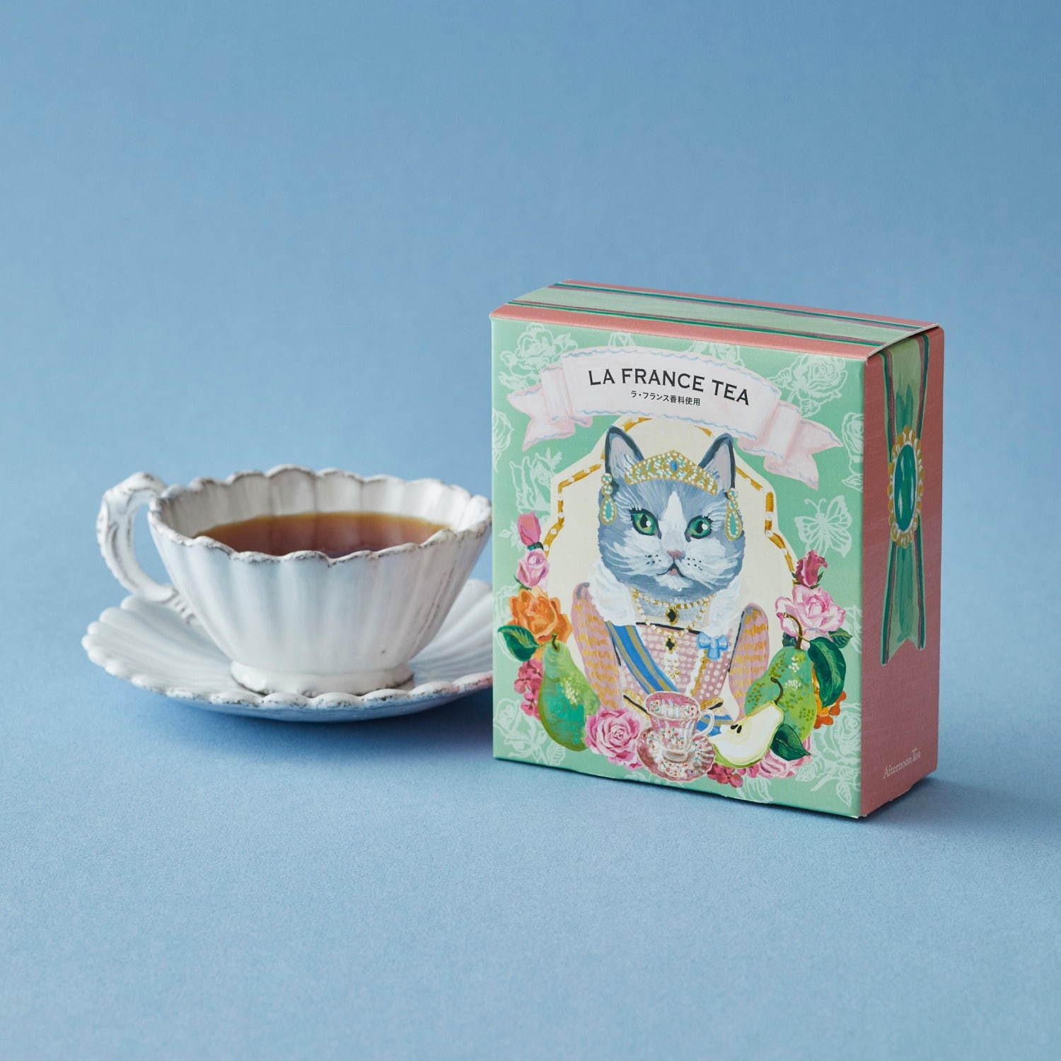 アフタヌーンティー・ティールーム“秋の味覚”紅茶と焼き菓子、ネコを描いた限定BOXで｜写真2