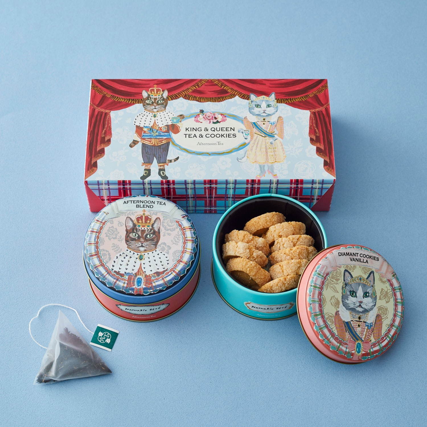 アフタヌーンティー・ティールーム“秋の味覚”紅茶と焼き菓子、ネコを描いた限定BOXで｜写真13