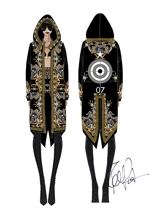 リアーナのワールドツアーの衣装は、ジバンシィ バイ リカルド ティッシのオートクチュール｜写真5