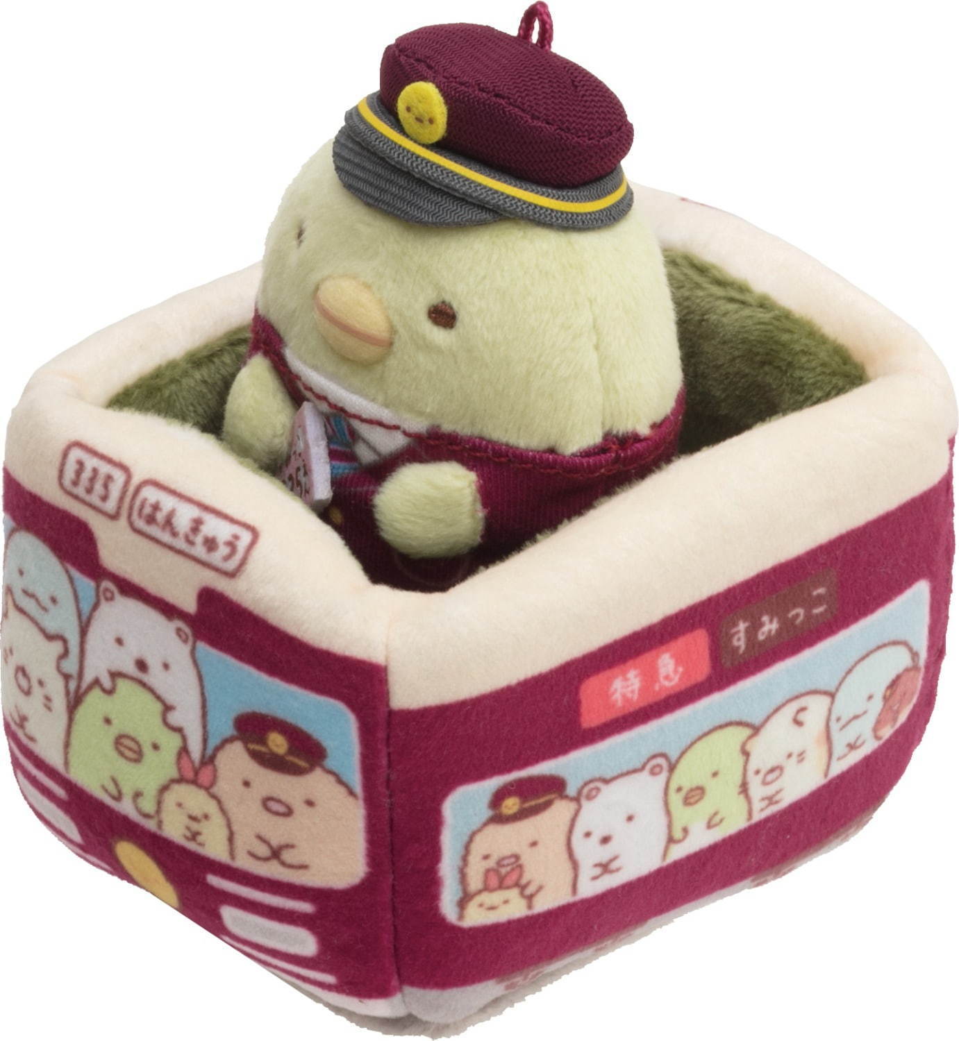 Amazon.co.jp: すみっコぐらし × 阪急電車 シーンぬいぐるみ