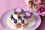 マリーアントワネットの“すみれ”色アフタヌーンティーが名古屋で、カシスケーキやベリームース｜写真5