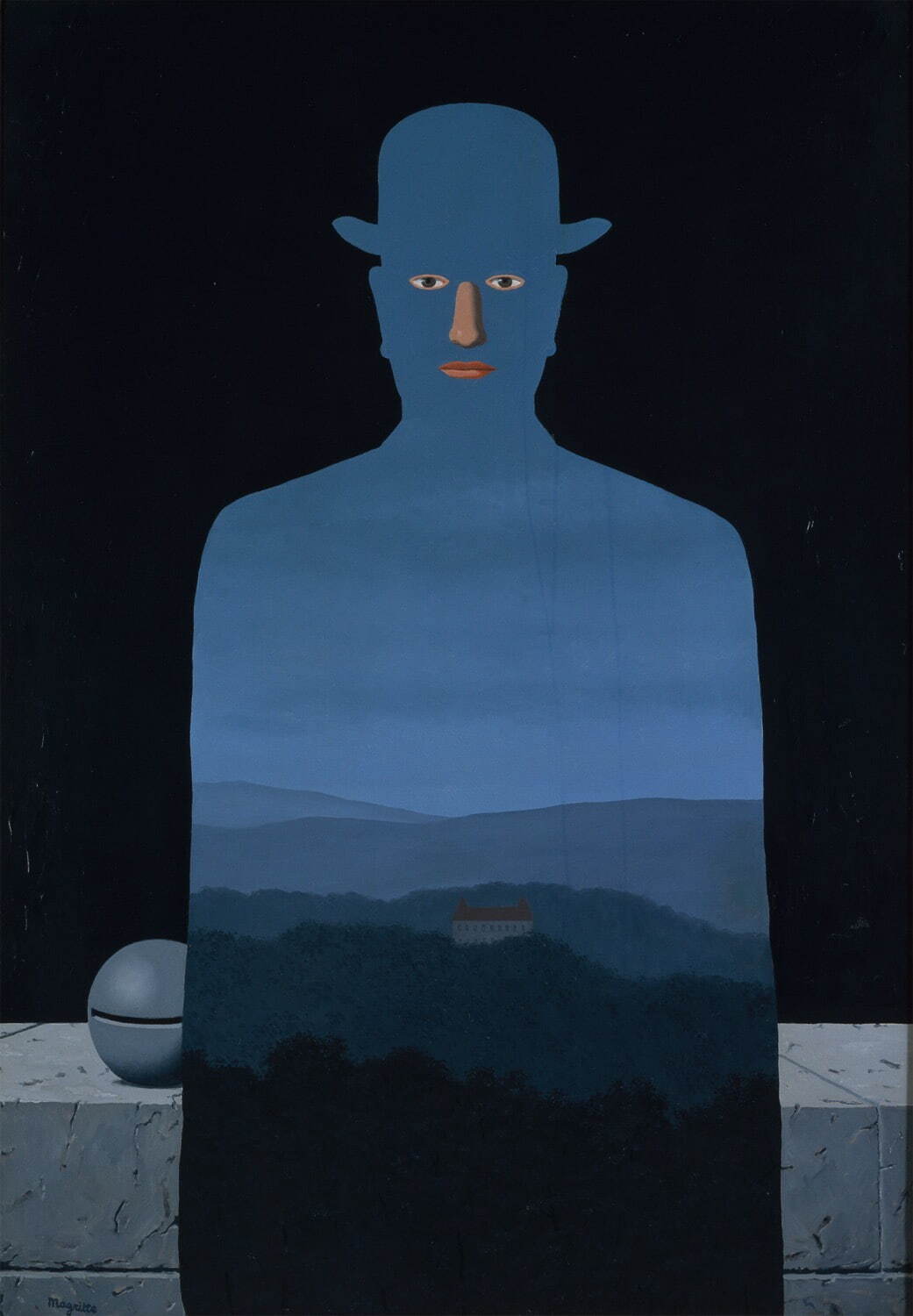 ルネ・マグリット《王様の美術館》1966年 油彩、カンヴァス 横浜美術館