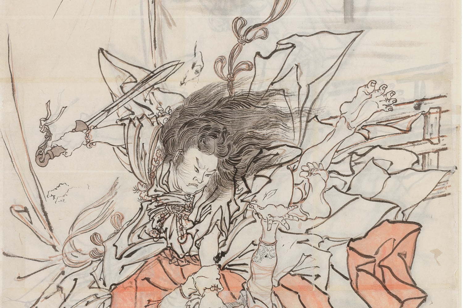 河鍋暁斎｜展覧会「河鍋暁斎の底力」東京ステーションギャラリーで - 下絵・画稿・席画から見る“生の筆遣い”