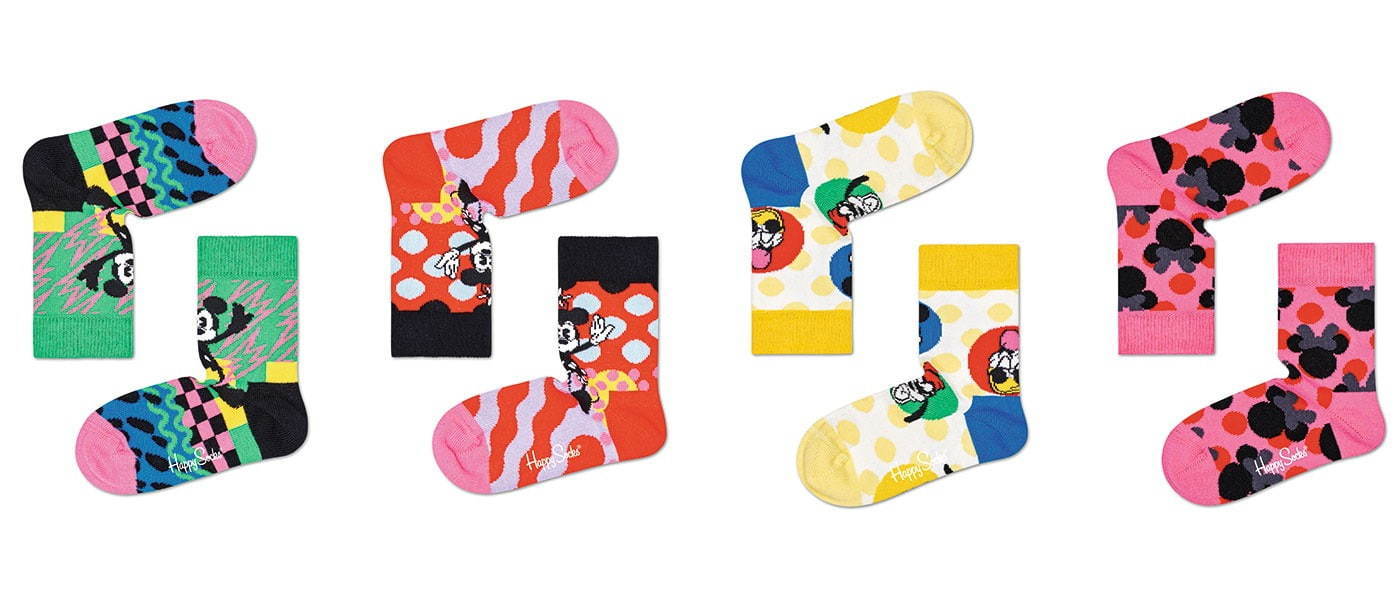 ディズニー×ハッピーソックスの初コラボ靴下 - ミッキーやミニー、ドナルドをカラフル＆ポップに｜写真5