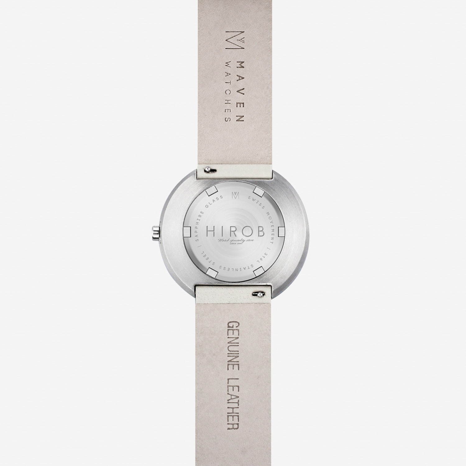 マベンウォッチズ“上品くすみホワイト”の新作腕時計、ヒロブとコラボで｜写真6