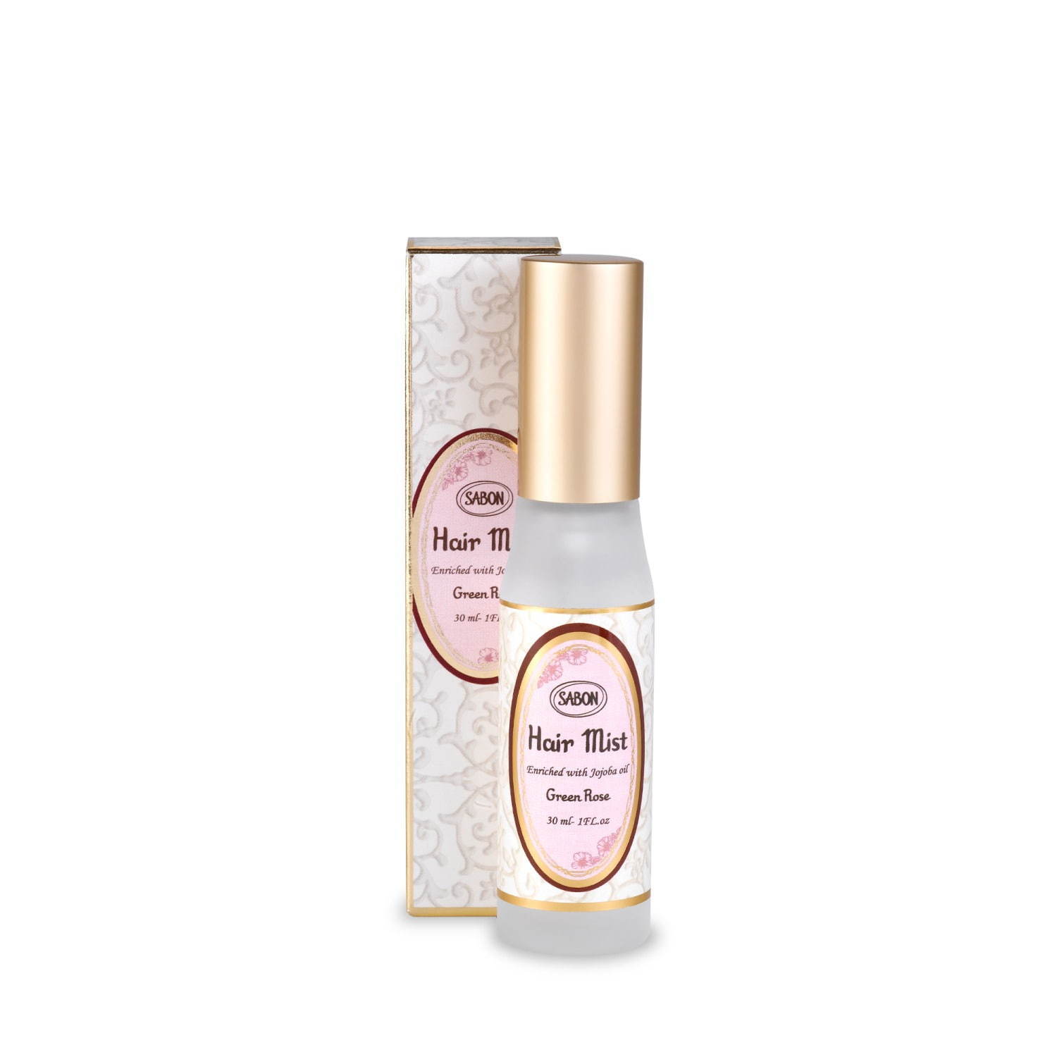 SABON「ヘアミスト」グリーン・ローズ 30mL 3,000円＋税