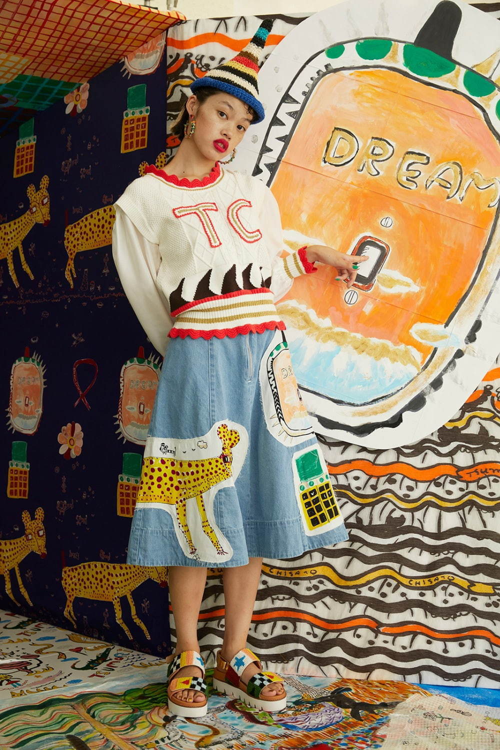 ツモリチサト(TSUMORI CHISATO) 2021年春夏ウィメンズコレクション  - 写真1