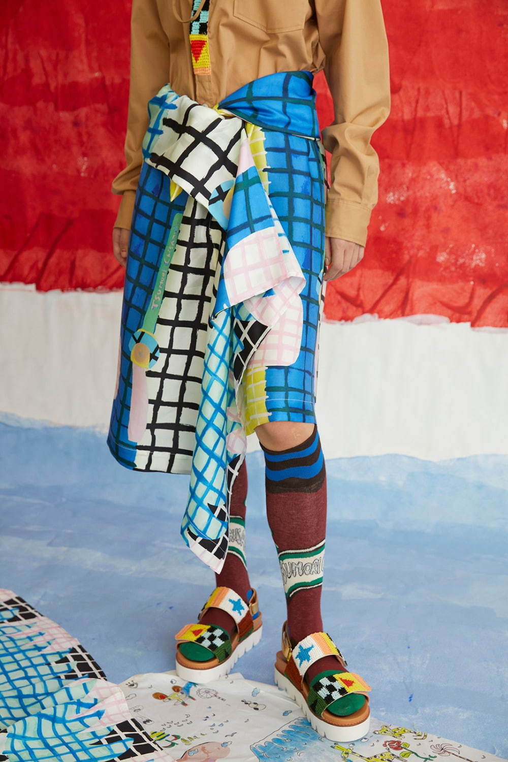 ツモリチサト(TSUMORI CHISATO) 2021年春夏ウィメンズコレクション  - 写真15