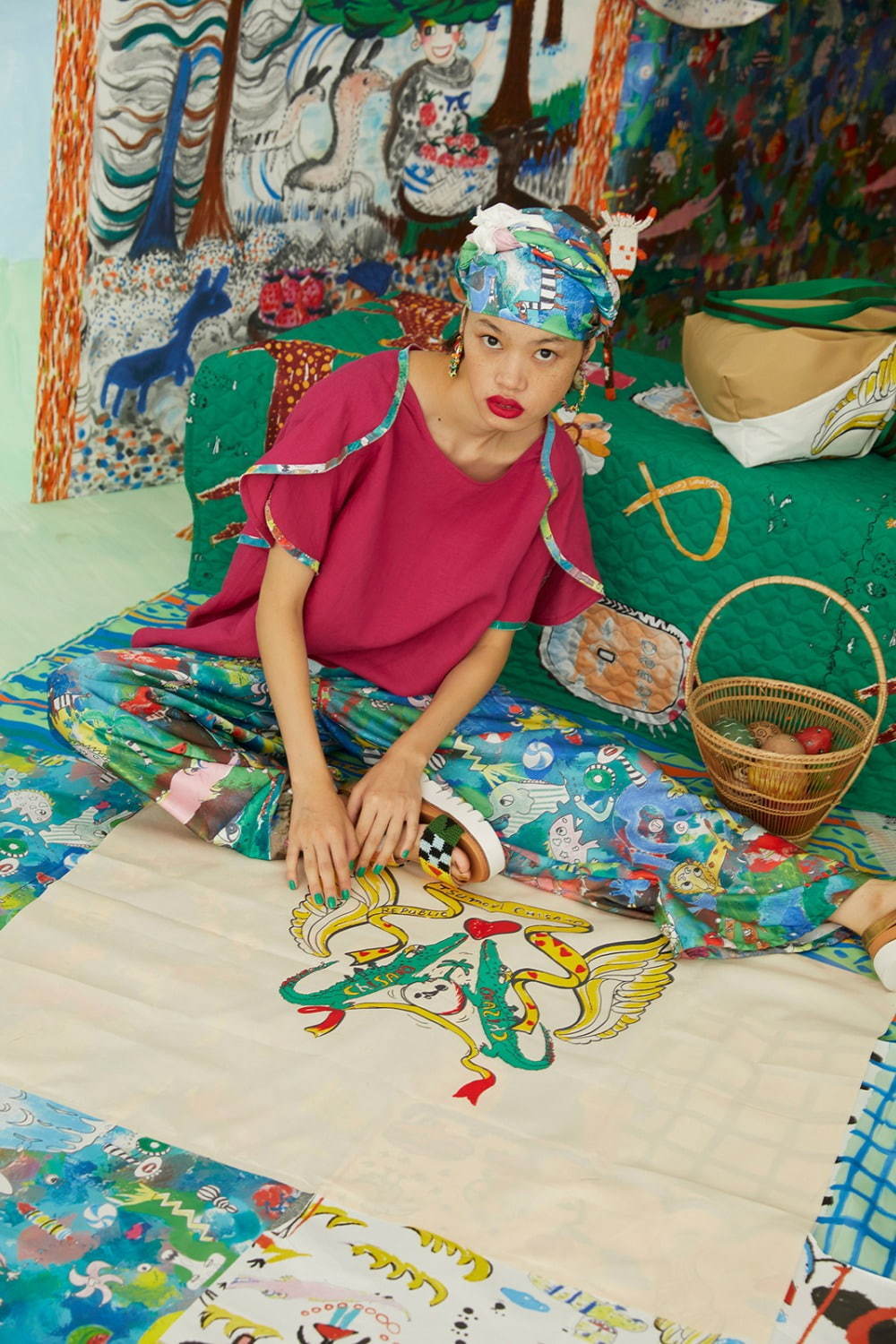 ツモリチサト(TSUMORI CHISATO) 2021年春夏ウィメンズコレクション  - 写真18