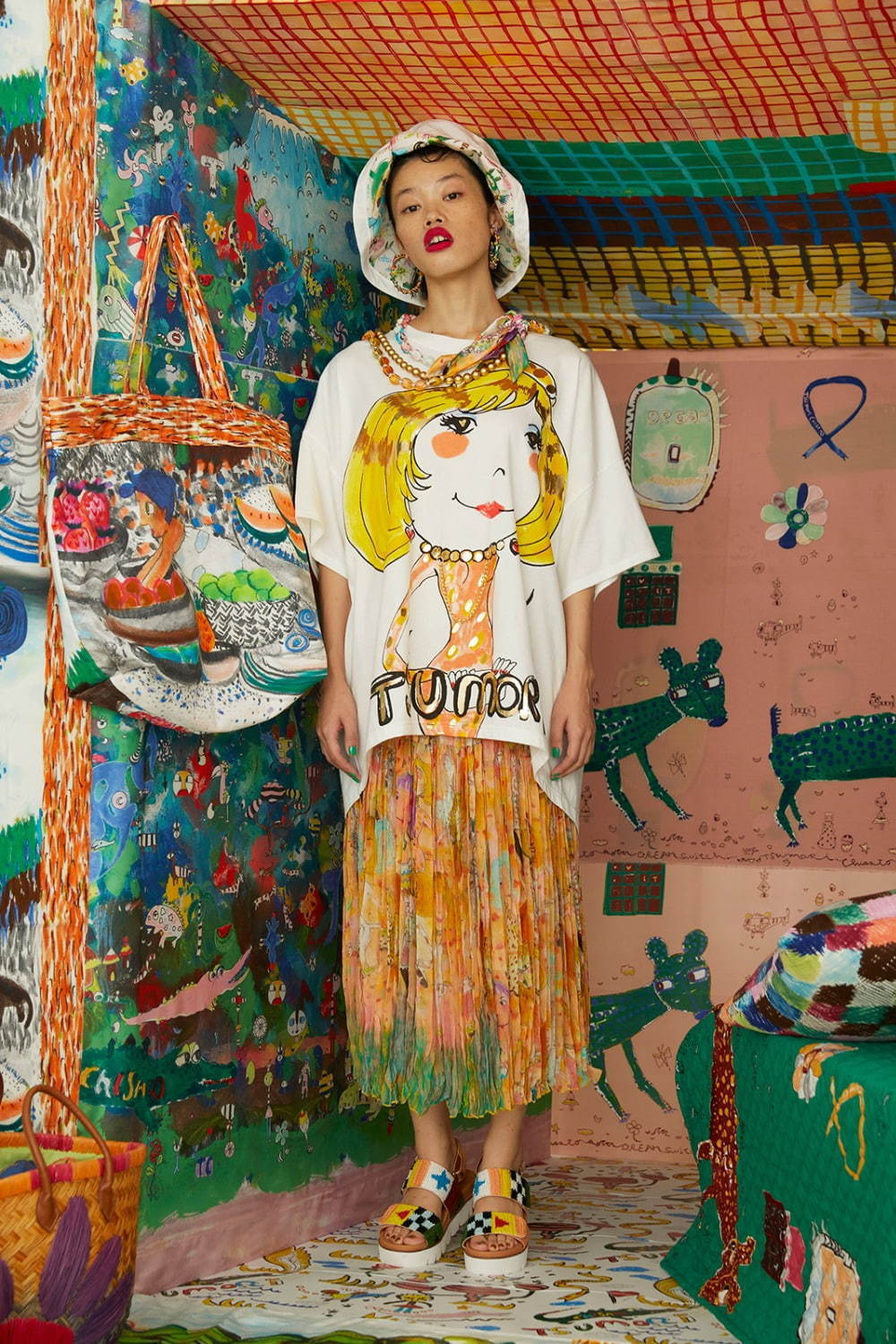 ツモリチサト(TSUMORI CHISATO) 2021年春夏ウィメンズコレクション  - 写真33