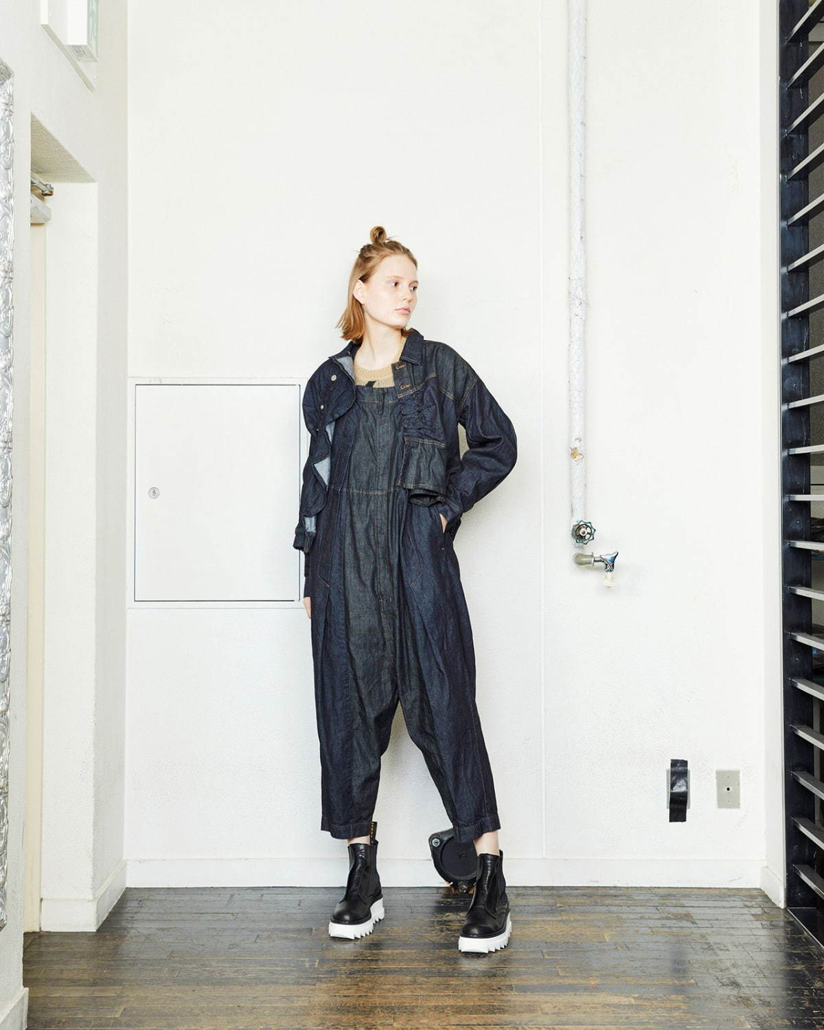 ゴム 2020-21年秋冬｜female シャツジャケット