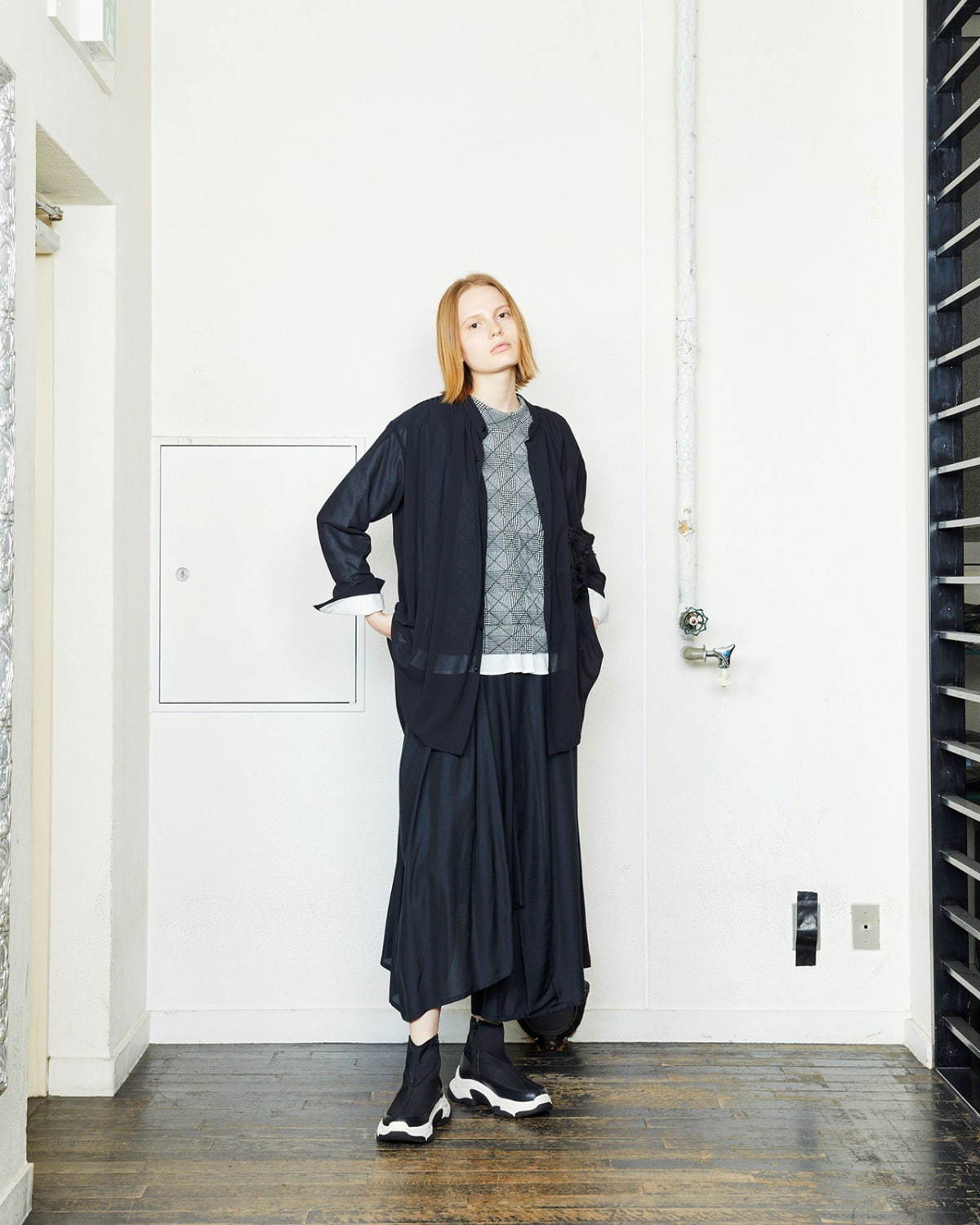 ゴム 2020-21年秋冬｜female シャツジャケット