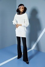 アディアム×大坂なおみのレースドレス＆シャツワンピ、折り紙風ドレープや着物風レイヤード｜写真10