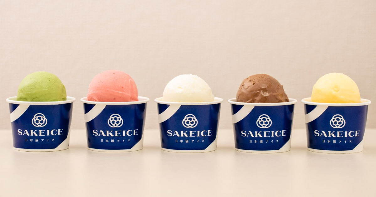 日本酒アイス専門店「サケアイス」東京・渋谷マルイに2号店、抹茶やカシスを合わせた多様なフレーバー｜写真2